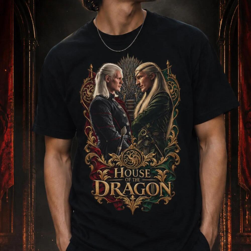 Daemon Vs Aemond Tee Unisex Hotd Targaryen Art Gift For Fan